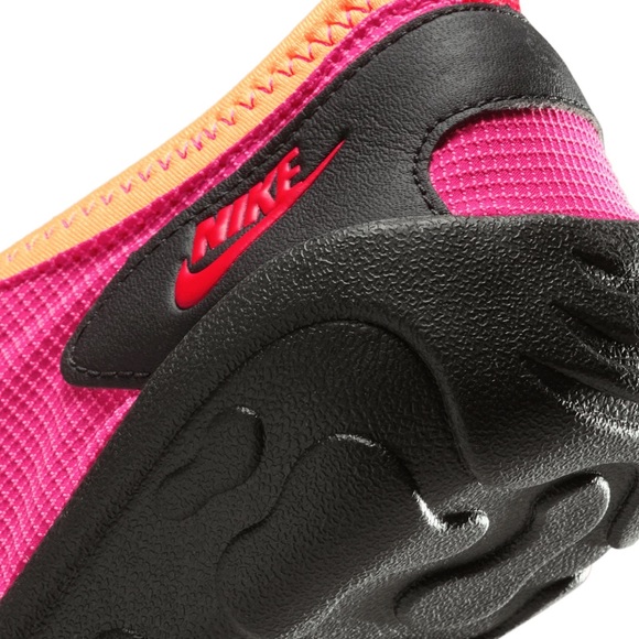 Size 9 Nike Turf Hyper Pink Orange Black Womens Water Aqua Shoes New Slip-On - Picture 5 of 12